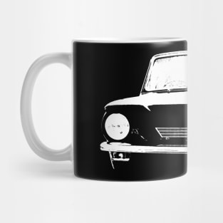 Hillman Imp British classic car monoblock white Mug